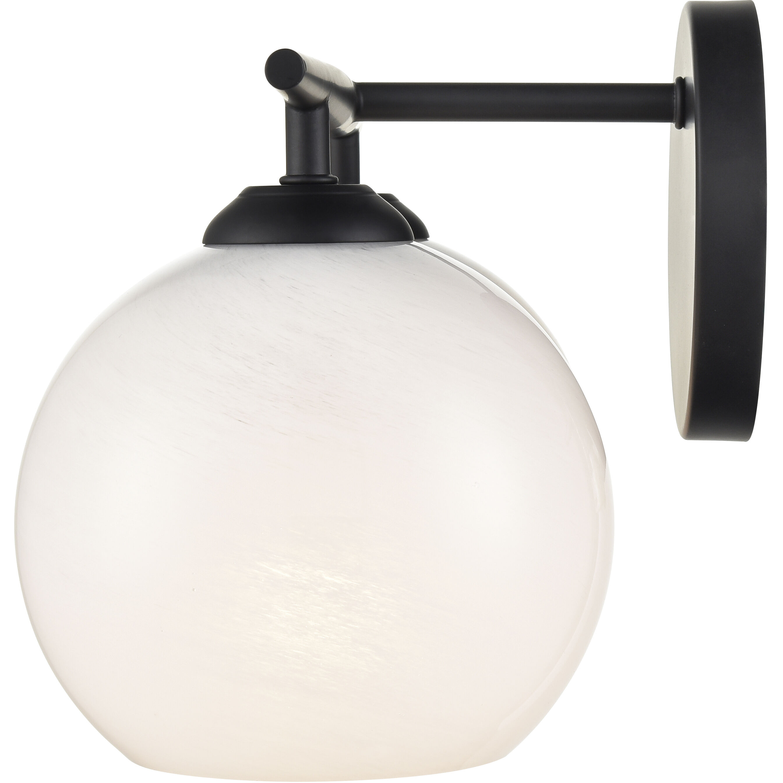 Kimorra 2 Light 15.25 inch Matte Black Bathroom Vanity Light Wall Light